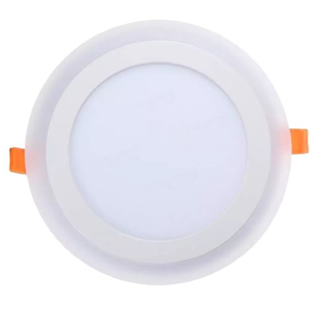 بنيل لد مدور داخلي 12+4 واط ابيض+وورم