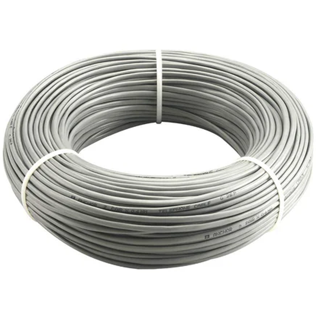 سلك تلفون 2*0.8 ملم سكني