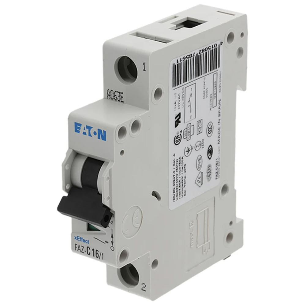 قاطع ايتون 1 فاز 16 امبير - MCB 1*16 A EATON