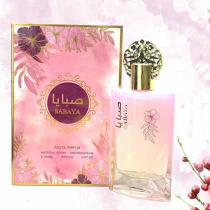 Sabaya EDP By Wadi Al Khaleej For Women 100ML-عطر صبايا من وادي الخليج للنساء سعة 100 مل