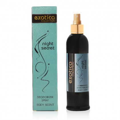 250ml معطر فرش و بودي سبلاش bodyscent night secret