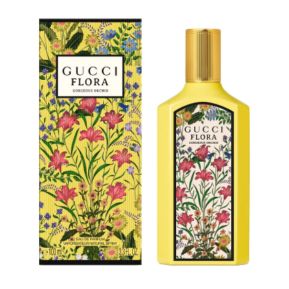 Flora Gorgeous Orchid EDP By Gucci For Women 100ML - عطر فلورا جورجيوس ارشيد من غوتشي للنساء حجم 100مل