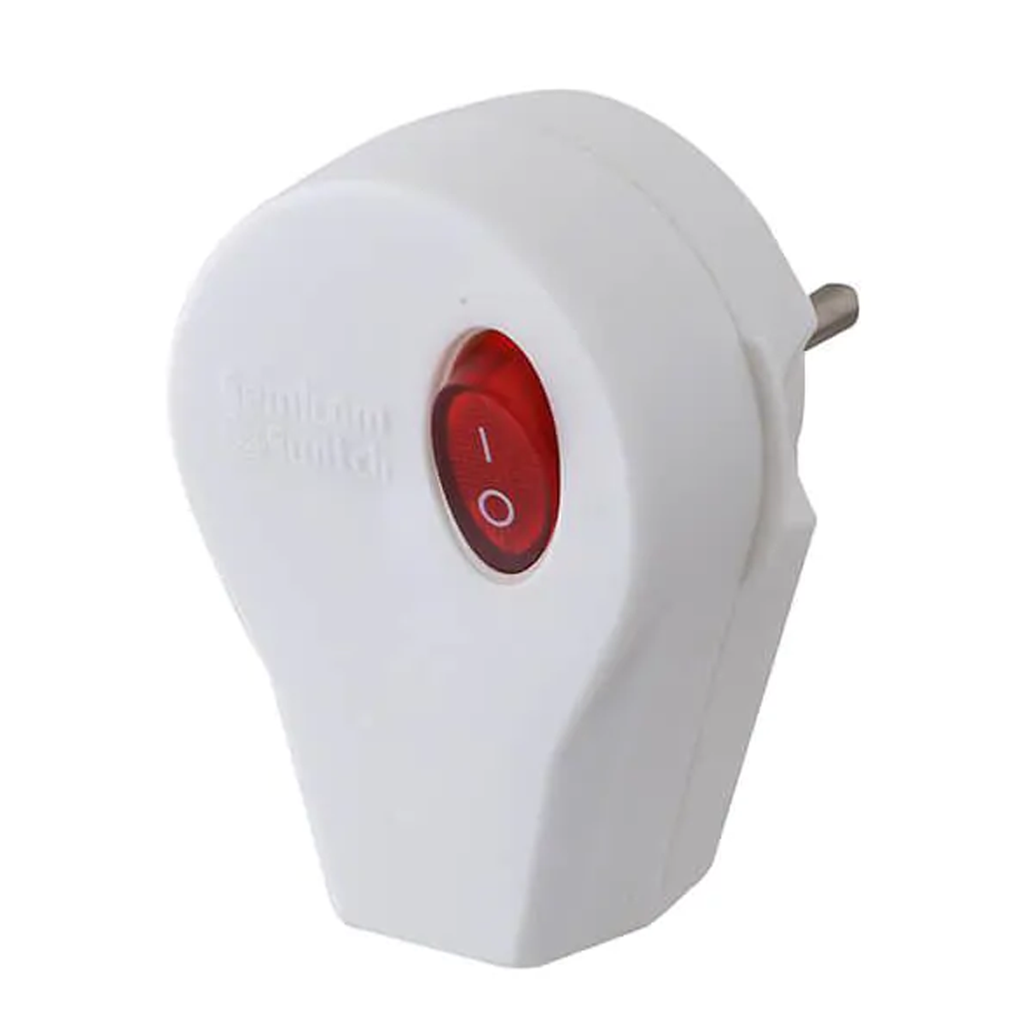 ذكر وصلة مع مفتاح - MALE POWER PLUG WITH SWITCH