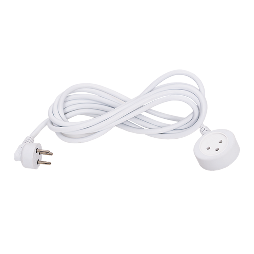 وصلة كهرباء جاهزة 2 متر 3*1.5 ملم - POWER EXTENSION CORD 2M 3*1.5mm