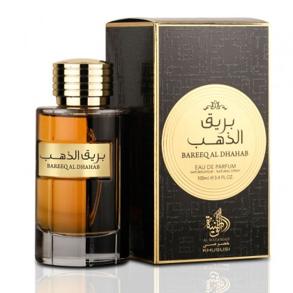 عطر اماراتي AL WATANIAH KHUSOSI- BAREEQ AL DHAB 100 للرجال EDP