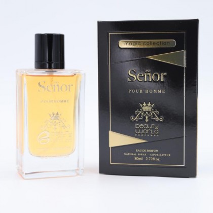 Senor Pour Homme EDP By beauty world For Men 80ML-عطر سنور بور هومي من بيوتي ورلد للرجال سعة 80 مل