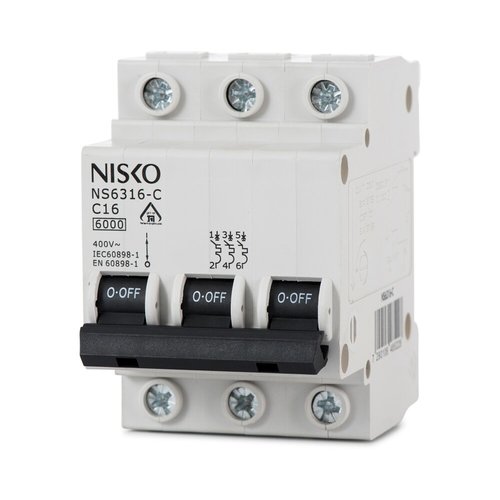 [87511363] قاطع نسكو 3 فاز 63 امبير -  MCB 3*63 A NISKO