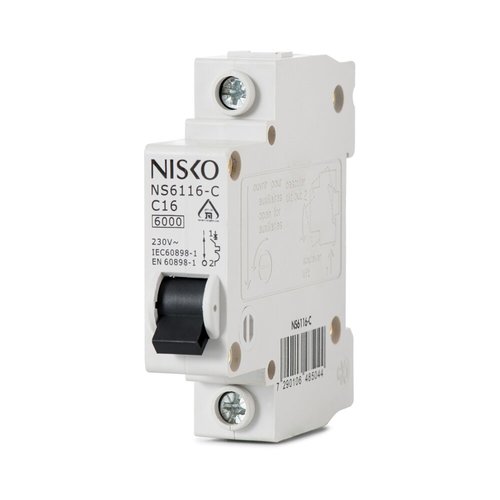 [87511110] قاطع نسكو 1 فاز 10 امبير -  MCB 1*10 A NISKO