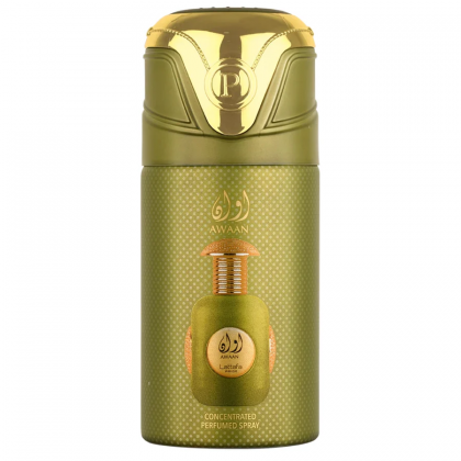 Awaan Deodorant By Lattafa Pride 250Ml -مزيل عرق اوان من لطافة برايد للجنسين حجم 250 مل