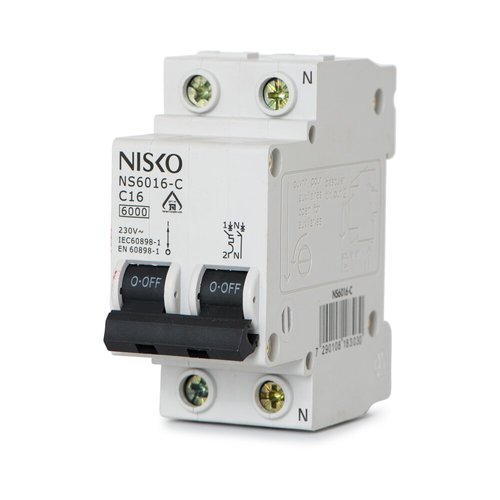 [NISKO-87511525] قاطع نسكو 2*25 امبير  -  MCB 2*25 A NISKO