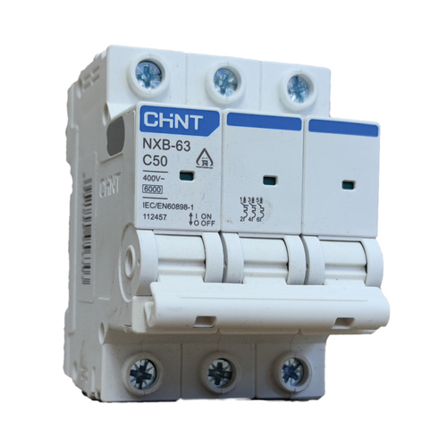 [CHINT-3*50 A] قاطع تشنت 3 فاز 50 امبير -  MCB 3*50 A CHINT