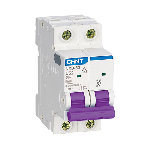 [CHINT-2*32 A] قاطع تشنت 2*32 امبير  -  MCB 2*32 A CHINT