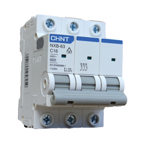 [CHINT-3*16 A] قاطع تشنت 3 فاز 16 امبير -  MCB 3*16 A CHINT