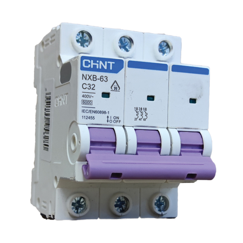 [CHINT-3*32 A] قاطع تشنت 3 فاز 32 امبير -  MCB 3*32 A CHINT