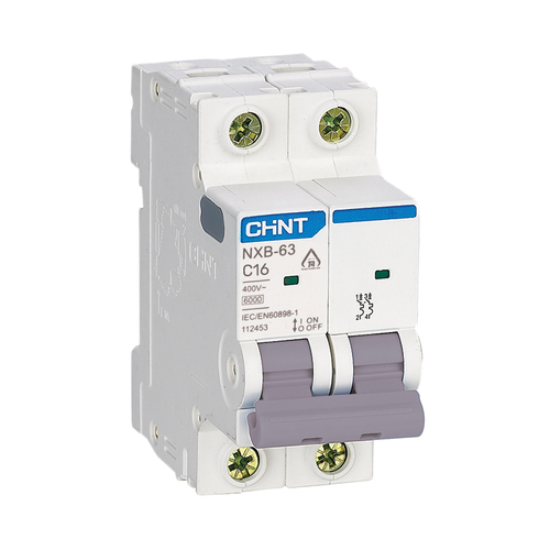 [CHINT-2*16 A] قاطع تشنت 2*16 امبير  -  MCB 2*16 A CHINT
