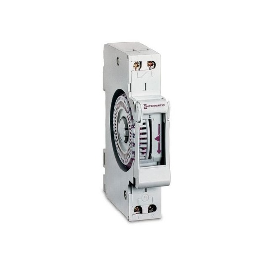 [20300031] ساعة سبت رفيع انترماتيك مع بطارية - 24Hrs TIMER SWITCH 1M INTERMATIC WITH BATTERY