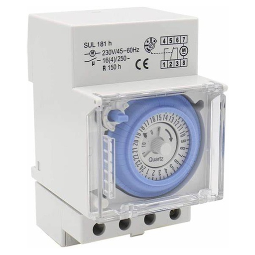 [SEMICOM-SUL181D] ساعة سبت سيميكوم مع بطارية - 24Hrs TIMER SWITCH SEMICOM WITH BATTERY