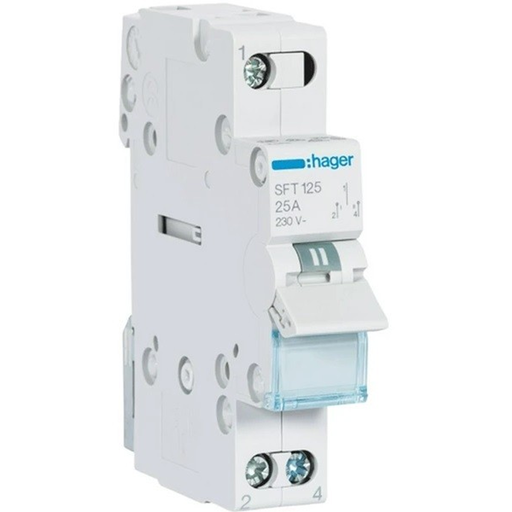 [SFT125] مفتاح تبديل هاجر 1*25 - CHANGE OVER 1*25 A HAGER