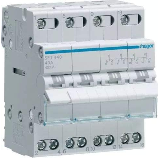 [SFT440] مفتاح تبديل هاجر 4*40 - CHANGE OVER 4*40 A HAGER