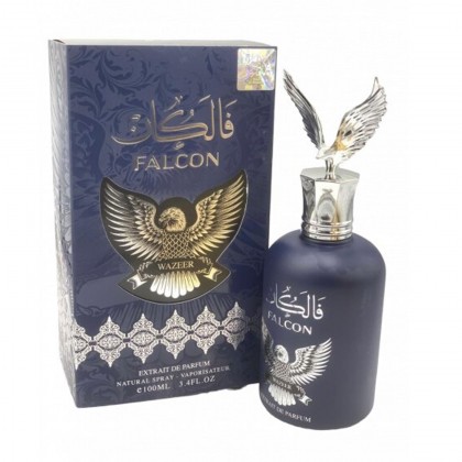 عطر فالكون وزيير من وادي الخليج للرجال سعة 100 مل - Falcon Wazeer Extrait De Parfum EDP By Wadi Al Khaleej for Mens 100 ML