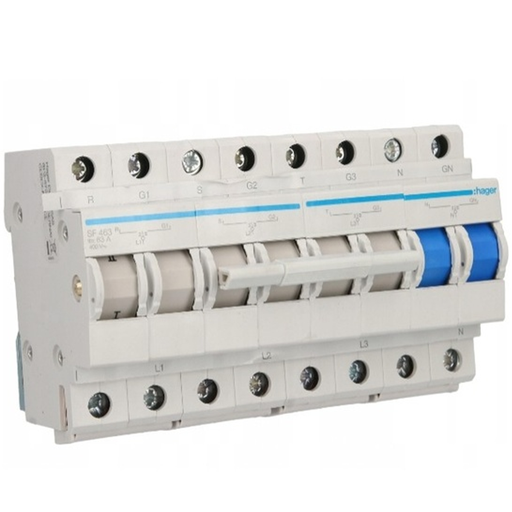 [SF463] مفتاح تبديل هاجر 4*63 - CHANGE OVER 4*63 HAGER