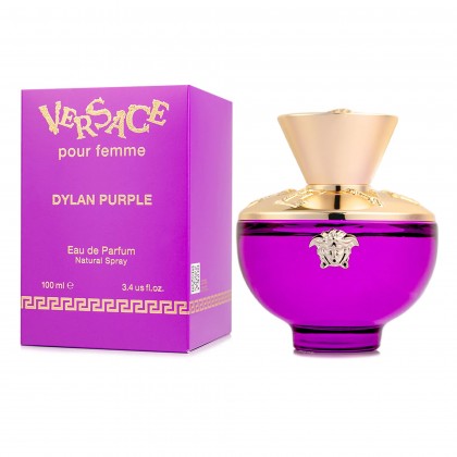 Dylan Purple Pour Femme EDP By Versace for Womens 100 ML - عطر ديلان بيربل بور هوم من فيرزاتشي للنساء سعة 100 مل