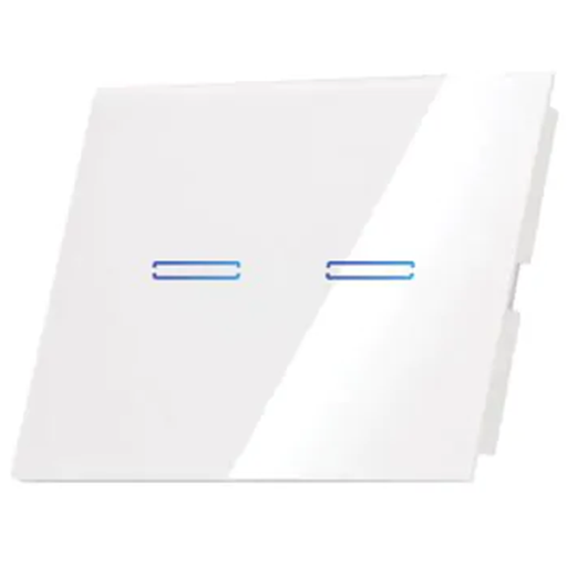 [SW-3GEV2/W] مفتاح ثنائي ابيض سمارت لعلبة ثلاثي.