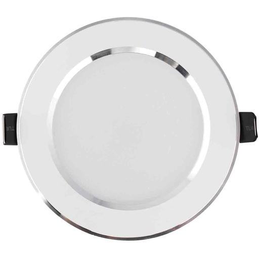 سبوت مدور داخلي 6 واط ابيض+فضي