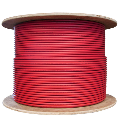 كابل انترنت تلدور احمر 500 متر CAT 7