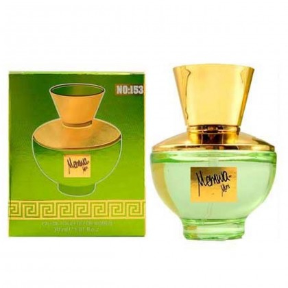 عطر ميني ميموا أخضر من ميموا للنساء سعة 30 مل - mini Versace Green No: 153 EDT By Memwa For Women 30 ML