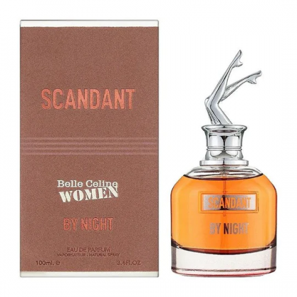 عطر سكاندانت بيلي سيليني وومن نايت من فراجرانس وورلد للنساء سعة 100 مل - Scandant Belle Celine Women By Night By Fragrance World for Women 100 ML