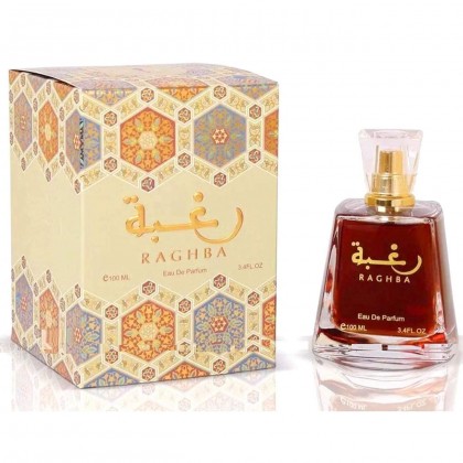 عطر رغبة من لطافة للعطور للجنسين سعة 100 مل - RAGHBA EDP By Lattafa Perfumes for Unisex 100 ML