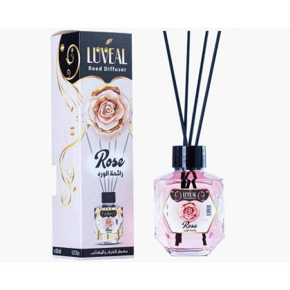 معطر الغرف والمكاتب برائحة الورد من لوفيال حجم 120 مل