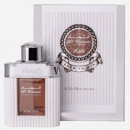 عطر الوسام من الرصاصي للرجال 100مل- Al Wisam EDP By Rasasi For Men 100ML