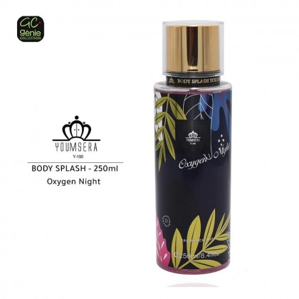 معطر جسم اوكسجين نايت من جيني كوليكشن للجنسين سعة 250 مل – Oxygen Night By Genie Collection For Unisex 250ml