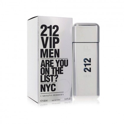 Carolina Herrera 212 VIP ( Are you in the List? ) NYC 100ml EDT For Men