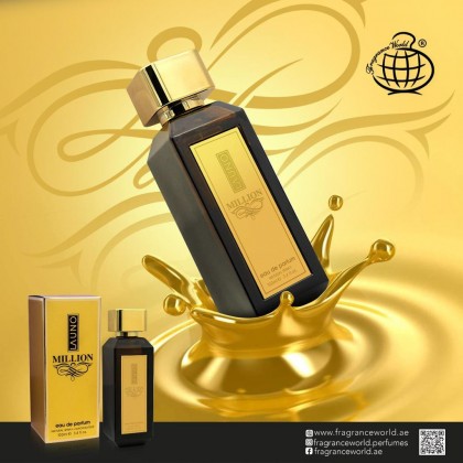 Launo Million 100ml Eau De Parfum by Fragrance World للرجال