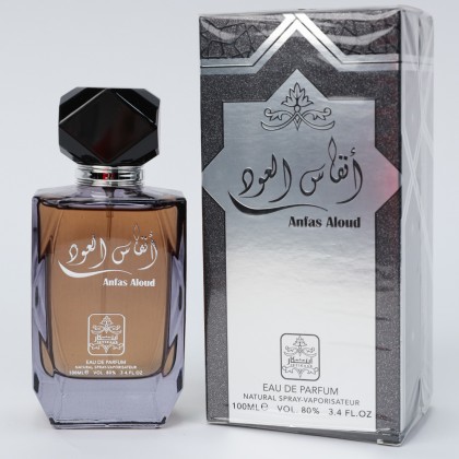 عطر أنفاس العود من ابتكار للجنسين سعة 100 مل – Anfas Aloud By IBTIKAAR for Unisex100 ML