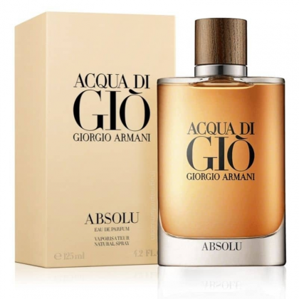 Acqua Di Gio Absolu EDP By Giorgio Armani 125ml-عطر اكوا دي جيو ابسولو من جورجيو أرماني للرجال سعة 125 مل