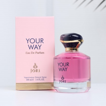 عطر يور واي من جوري للعطور للنساء صعة 100 مل - YOUR WAY EDP by JORI For Women 100 ML