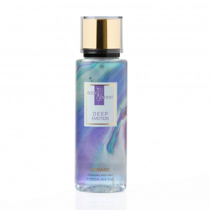 معطر جسم بخاخ ديب ايموشن من ميراج للعطور سعة 250 مل - Mirage Deep Emotion Body Mist By khadlaj for Womens 250 ML