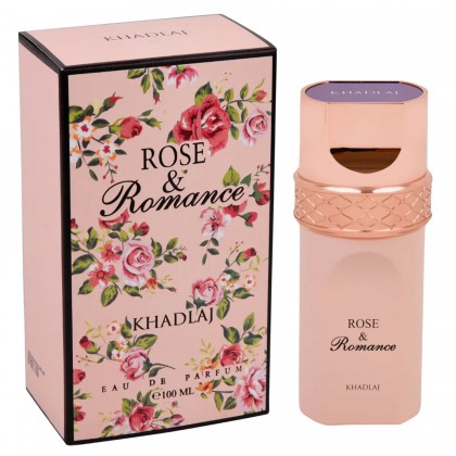 عطر روز اند رومانس من خدلج للعطور للجنسين سعة 100 مل - ROSE AND ROMANCE EDP By khadlaj for Womens 100 ML