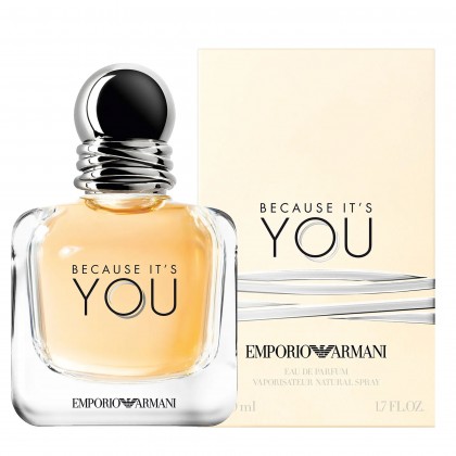 عطر بيكوز اتس يو من امبوريو ارماني للنساء سعة 100 مل - Because It's You EDP By Emporio Armani 100ml