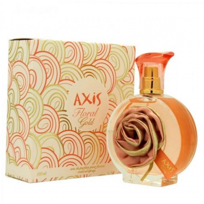 عطر اكسس فلورا جولد من اكسس للنساء سعة 100 مل - Axis Floral GOLD EDP By Axis 100ml