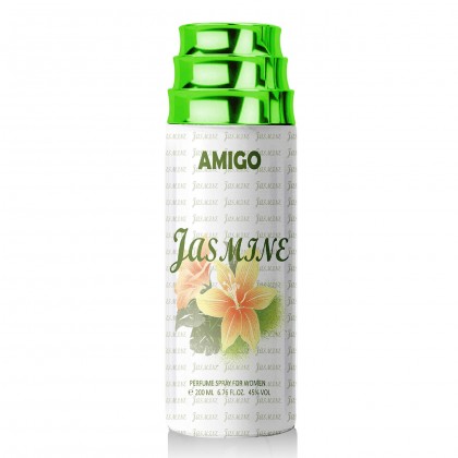 معطر جسم جاسمين من اميجو للنساء سعة 200 مل - Jasmine Body Spray By AMIGO For Women 200 ML