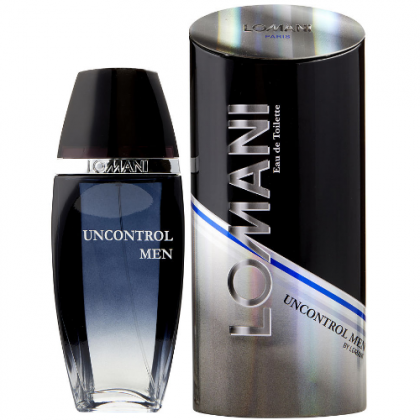 عطر ان كونترول من لوماني للرجال سعة 100 مل - Uncontrol Men EDT By LOMANI for Mens 100 ML