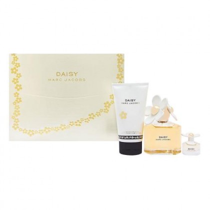 Marc Jacobs Daisy SET ( 100ml EDP Parfume + 150ml Body Lotion + 10ml Travel Spray ) For Women