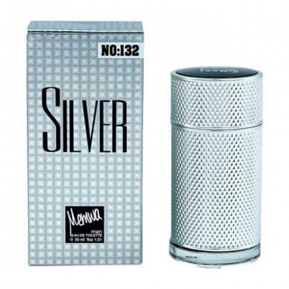 عطر ميني سلفر برائحة أيكون من ميموا للرجال سعة 30 مل - mini SILVER No: 132 EDT By Memwa For Men 30 ML