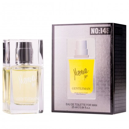 عطر ميني جنتلمان برائحة جنتل مان من ميموا للرجال سعة 25 مل - mini Gentleman No: 146 EDT By Memwa For Men 25 ML