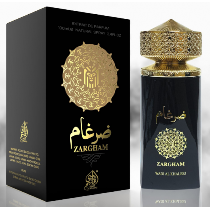 Zargham Black EDP By Wadi Al Khaleej For Women 100ML-عطر ضرغام الأسود من وادي الخليج للنساء سعة 100 مل